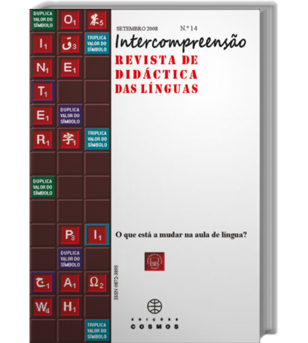 Intercompreensão n.º 14   - O QUE ESTÁ A MUDAR NA AULA DA LÍNGUA